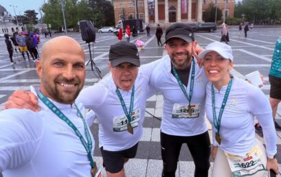 Sportcentrumos dolgozók is futottak a jótékonyságért Budapesten