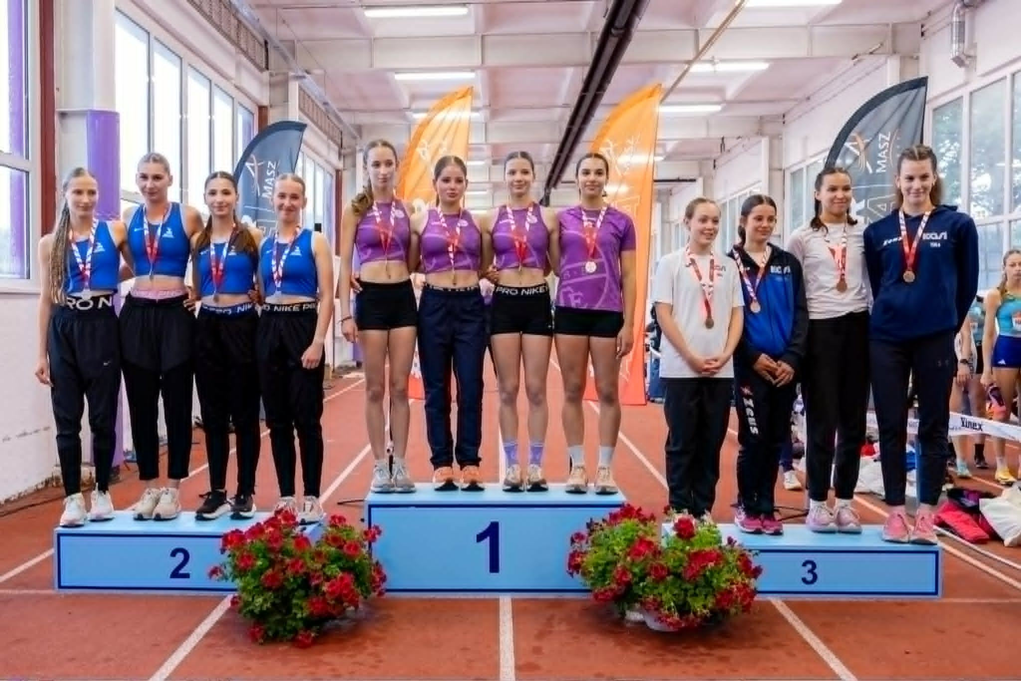 Ezüstérmes a Nyíregyházi Sportcentrum váltója a Magyar Bajnokságon!