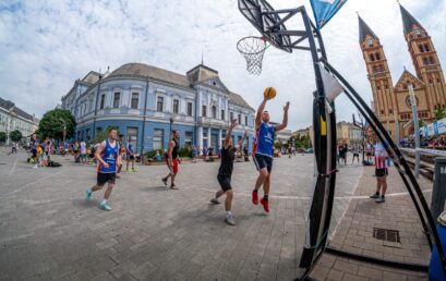 Streetball-láz a Kossuth téren: pattogott a labda, záporoztak az érmek Nyíregyházán!