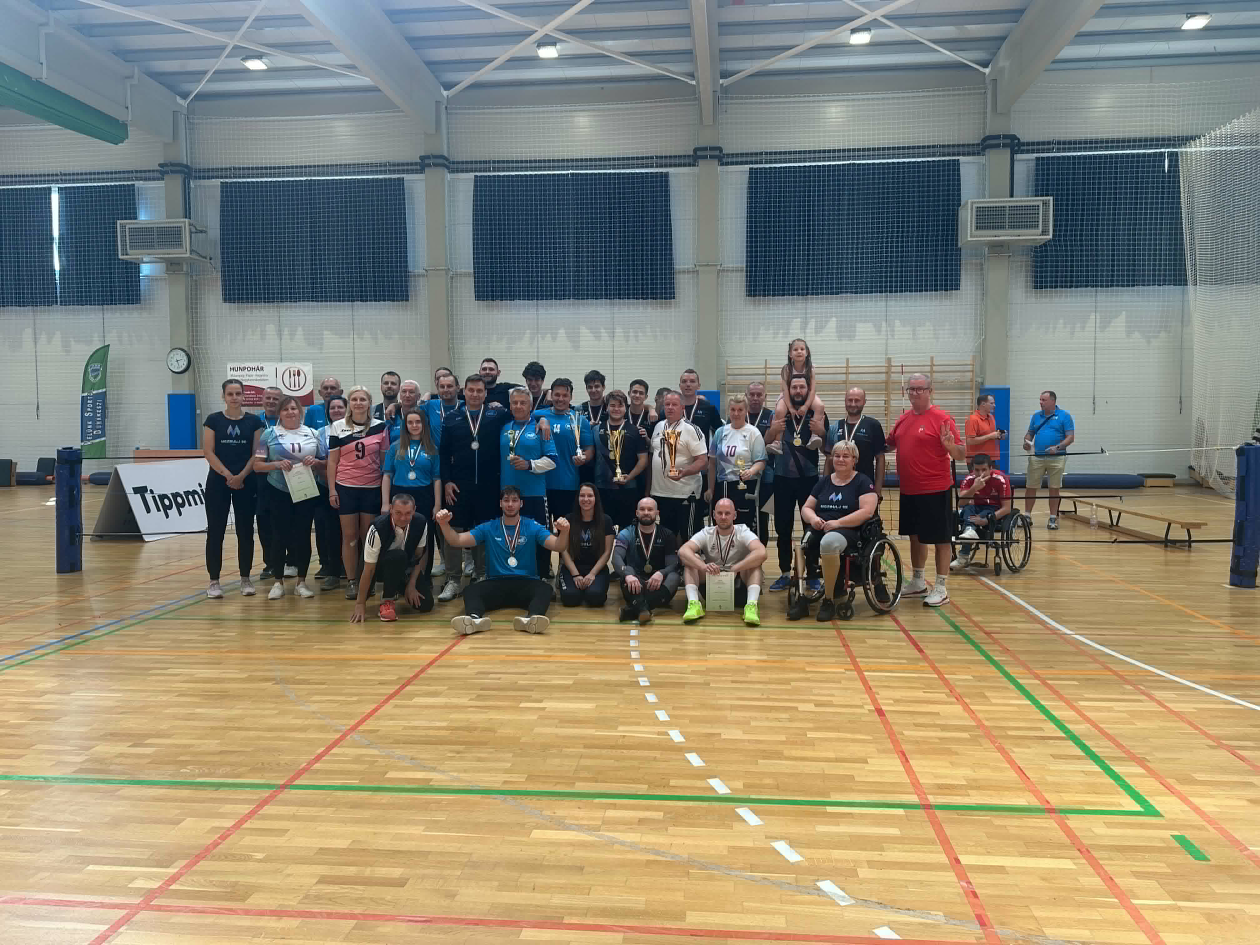 Bronzérmes lett a Nyíregyházi Sportcentrum ülőröplabda csapata!