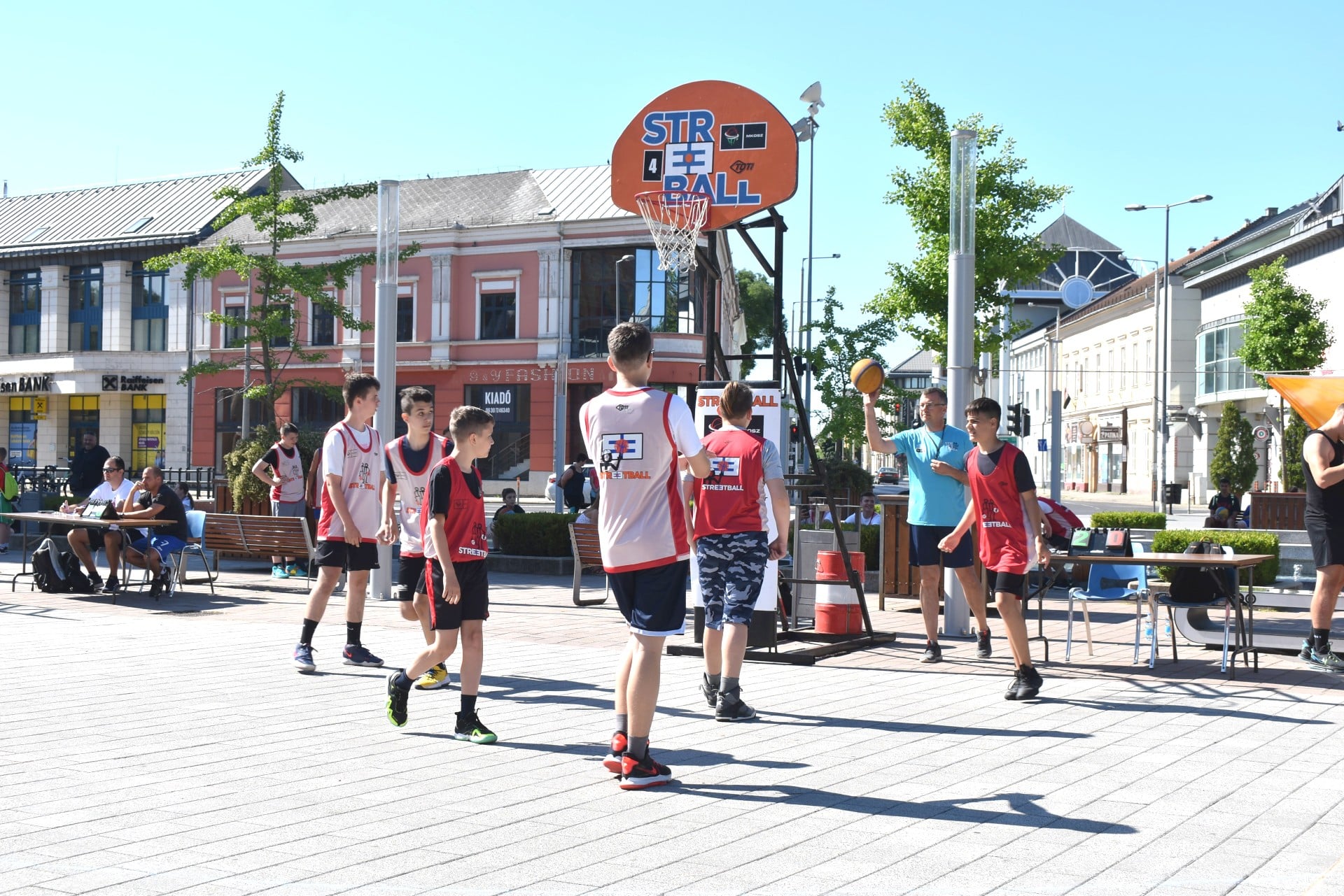 Streetball a Kossuth téren