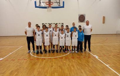 ﻿Felsőházban a Nyíregyházi Sportcentrum U/14-es fiú kosárlabda csapata