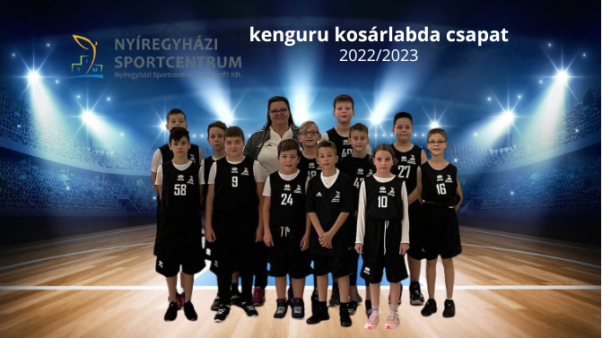 U16-os kosárlabda csapat(14) Alsósor: Papp Máté, Zsidai Kristóf, Percze Koppány, Domján Barnabás, Szemán-Kalla Villő, Szelik Dániel, Második sor: Szabó Bence Sámuel, Szabó Benedek, Gyirán Dominik, Szabó Levente, Török Flórián Balázs Hátul: Kósáné Papp Julianna, Zloczky-Tóth Zalán