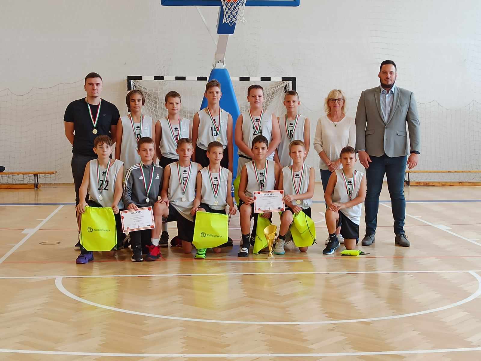 MEDhUSA serdülő kosárlabda torna – Aranyérmes lett a Nyíregyházi Sportcentrum csapata