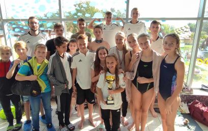 A legeredményesebb csapat különdíját a Nyíregyházi Sportcentrum úszói nyerték