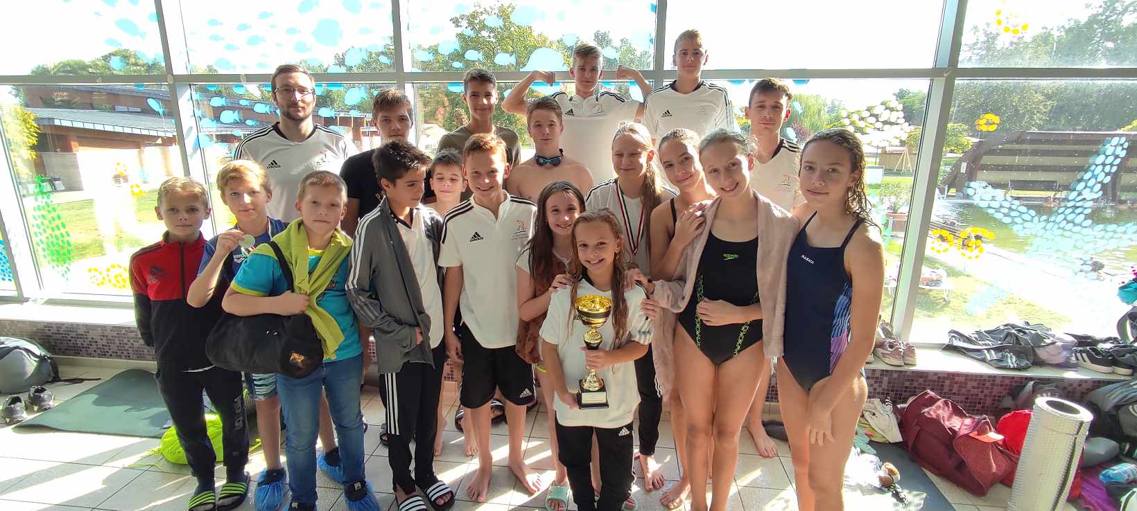 A legeredményesebb csapat különdíját a Nyíregyházi Sportcentrum úszói nyerték