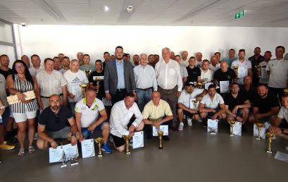 Dechatlon – Selyem-Ber Kft. – Nyíregyházi Sportcentrum Kispályás Labdarúgó Bajnokság díjkiosztó 2025. Fotó:  Kohut Árpád