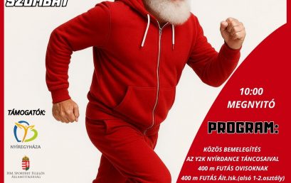 Futócipőt fel – közeleg a Mikulás Futás Nyíregyházán!