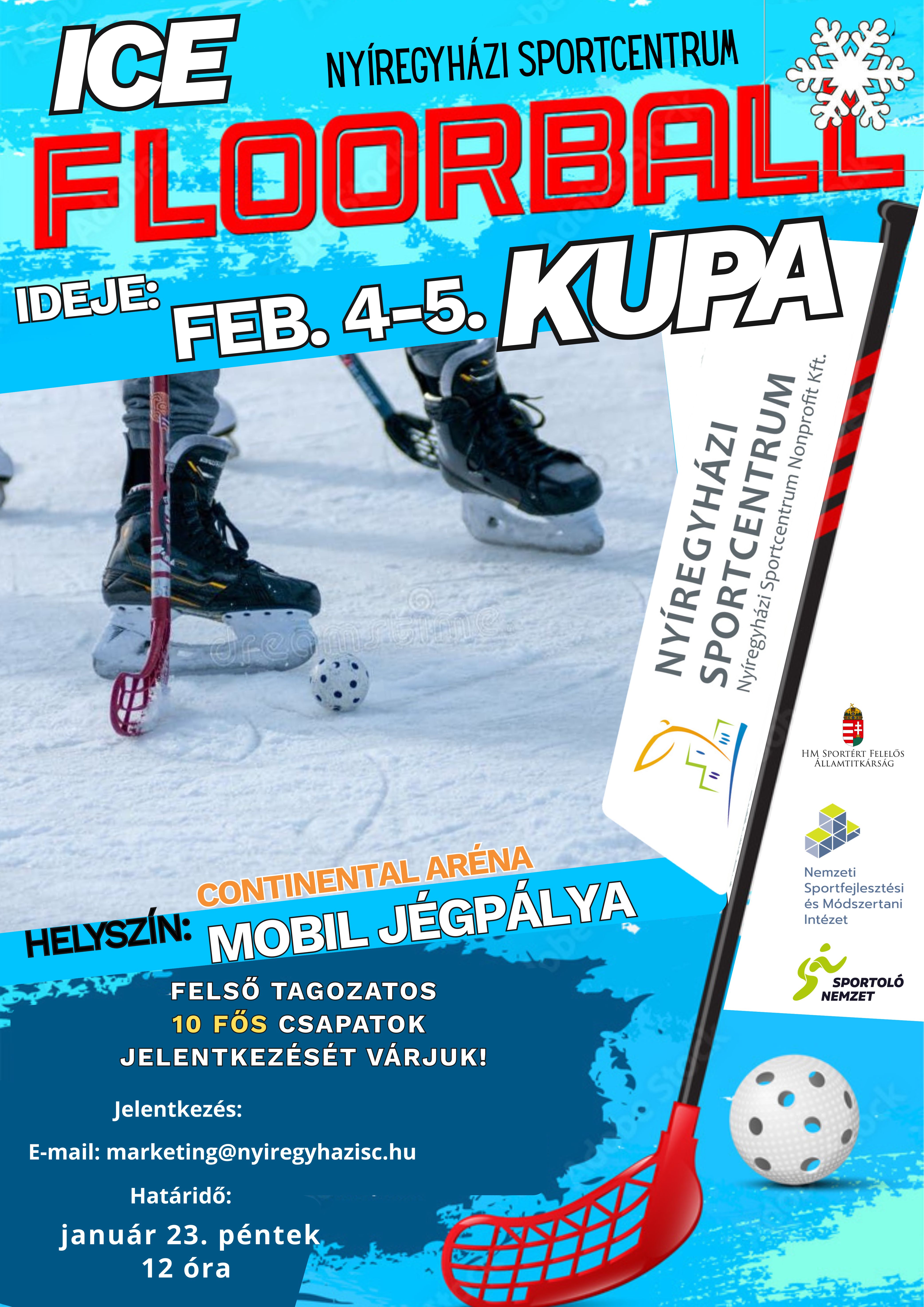 ICE FLOORBALL KUPA NYÍREGYHÁZÁN!