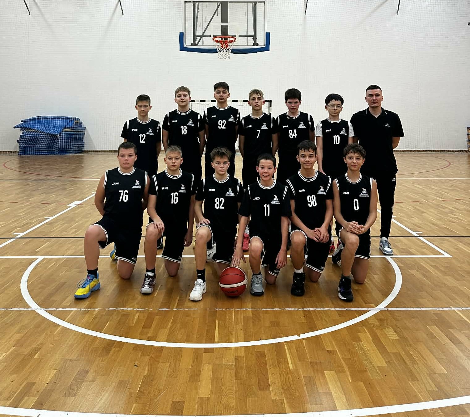 Feljutott a felsőházba az NYSC U14-es kosárcsapata