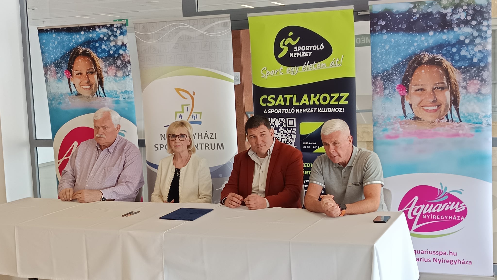 Együttműködési megállapodást kötött a Nyíregyházi Sportcentrum és a Sóstó-Gyógyfürdők