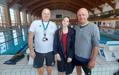 Korosztályos válogatott edzőtáborban a Nyíregyházi Sportcentrum úszója