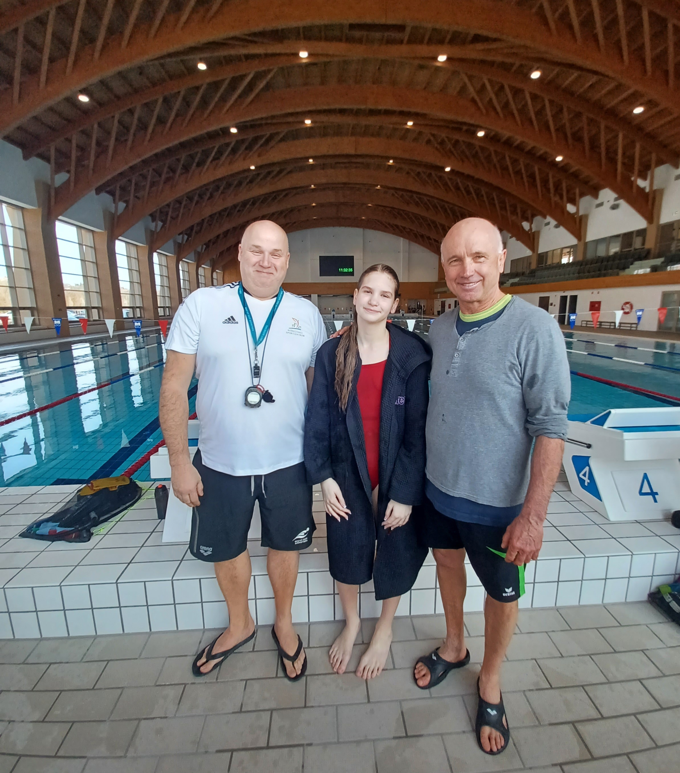 Korosztályos válogatott edzőtáborban a Nyíregyházi Sportcentrum úszója