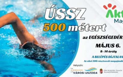 Ússz 500 métert az egészségedért – Aqua Challenge Nyíregyházán