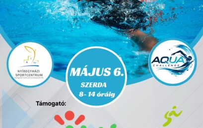 Ússz 500 métert az egészségedért – Aqua Challenge Nyíregyházán