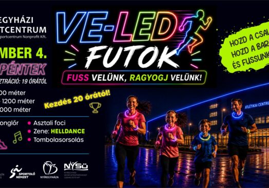 Ve-LED futok éjszakai élményfutás