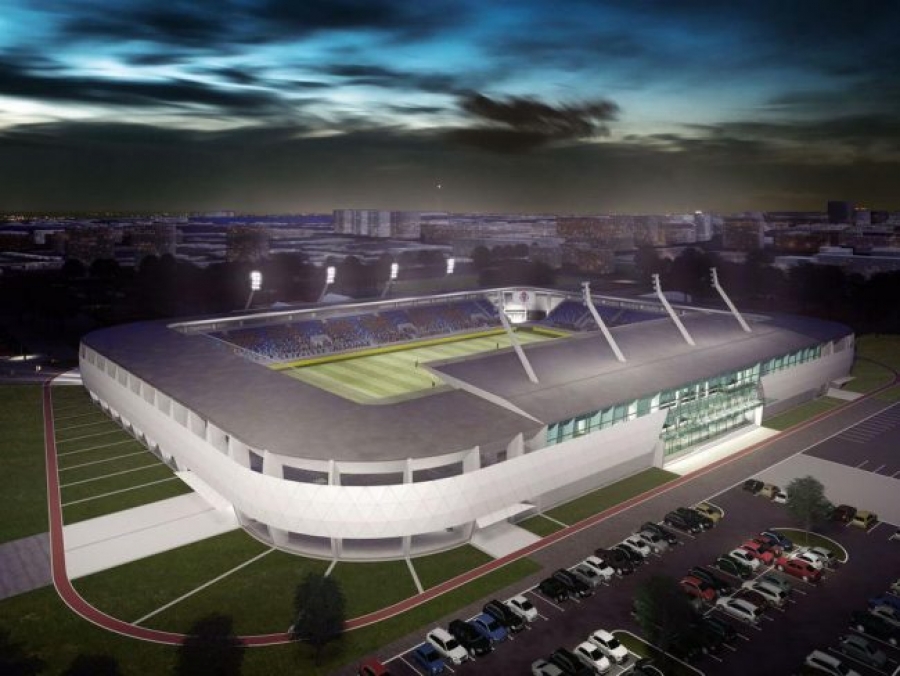 Így néz majd ki Nyíregyháza új stadionja!