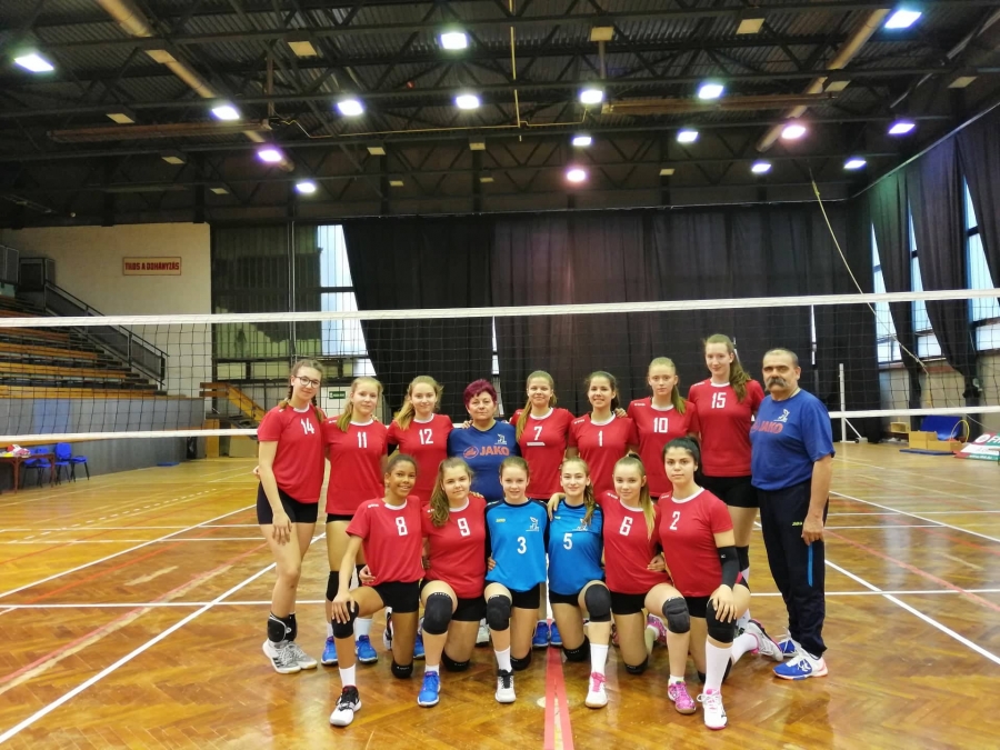 Országos döntőben az NySC U15 röplabda csapata